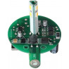 Lampeggiante universale lampeggiatore CON ANTENNA A LED DA 12V A 230V AC DC per automazione cancelli sbarre garage