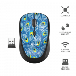 Mouse wireless Blu Trust...