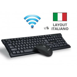 KIT TASTIERA E MOUSE WIFI...