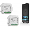 Interruttore Tapparelle Avvolgibili WiFi Modulo per Smart Life o Tuya Tende 2 PZ