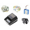 Rilevatore di banconote false portatile EURO + DOLLARO Con Batteria e EUR USD