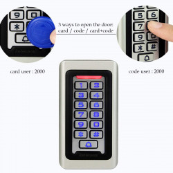 Controllo di Accesso Accessi Porta IP68 Con Tastiera Retroilluminata Apri Porta
