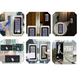Controllo di Accesso Accessi Porta IP68 Con Tastiera Retroilluminata Apri Porta