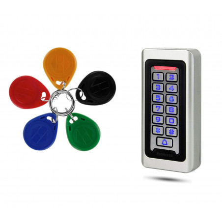 Controllo di Accesso Accessi Porta IP68 Con Tastiera Retroilluminata Apri Porta