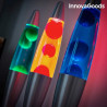 Lampada di lava Magma Blu INNOVAGOODS in Alluminio Vetro Cera Acqua Da Tavolo