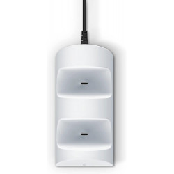 Base Ricarica Duale per PS5 Controller, Alimentazione USB, Dual Caricatore con 2 Porte, Dualsense Dock Trust  24451