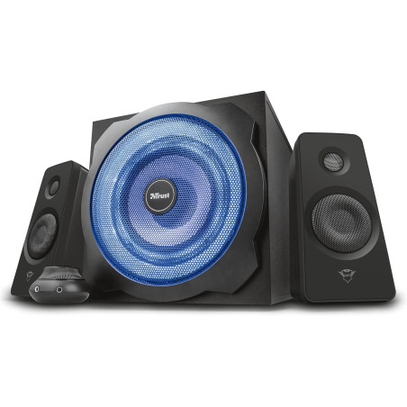 Set altoparlanti Csse PC Trust 20562 Tytan 2.1 Illuminati a Led Con Subwoofer