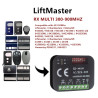 Ricevitore Rx Multi Universale Compatibile Con APRIMATIC SOMMER HORMANN MARANTEC BERNER LIFTMASTER SEIP 2 canali Ricevente Radio