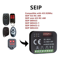 Ricevitore Rx Multi Universale Compatibile Con APRIMATIC SOMMER HORMANN MARANTEC BERNER LIFTMASTER SEIP 2 canali Ricevente Radio