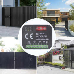 Ricevitore Rx Multi Universale Compatibile Con APRIMATIC SOMMER HORMANN MARANTEC BERNER LIFTMASTER SEIP 2 canali Ricevente Radio