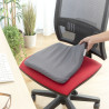 Cuscino in Gel di Silicone a Nido d'Ape 39x37x3cm x Sedia Auto Yoga Antiscivolo