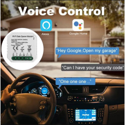 Apricancello Cancelli Garage Modulo WIFI Elettroserrature Pulsante per Porta