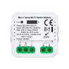 Interruttore Relè WiFi Mini Controllo Luce incasso Compatibile Alexa e Google