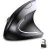 Mouse Verticale Ergonomico Wireless Ricaricabile Senza Fili 6 Pulsanti X PC MAC