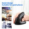 Mouse Verticale Ergonomico Wireless Ricaricabile Senza Fili 6 Pulsanti X PC MAC