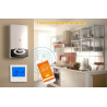 Cronotermostato Termostato Programmabile WiFi Wireless Digitale SETTIMANALE incluso cornice per cassetta 503 IOS ANDROID LCD CA